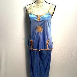 Satin, "Vintage Look", 2-PC Pajamas